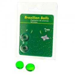 Taloka - brazilian balls gel íntimo menta 2 bolas