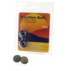 Taloka - brazilian balls gel excitante efecto frescor 2 bolas