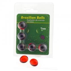 Taloka - brazilian balls gel íntimo fresa 5 bolas
