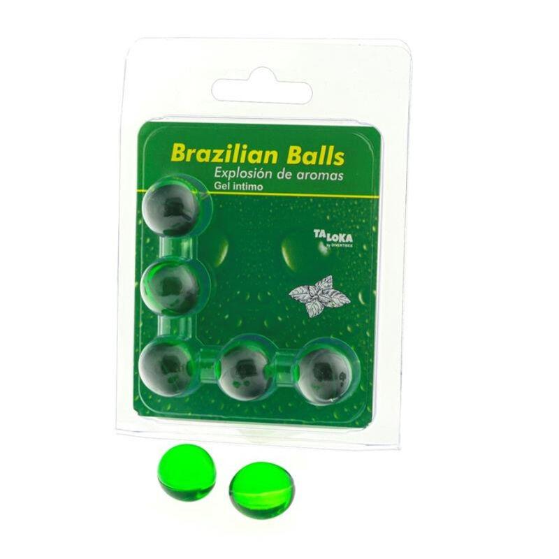 Taloka - brazilian balls gel íntimo menta 5 bolas Taloka - brazilian balls gel íntimo menta 5 bolas