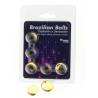 Taloka - brazilian balls gel excitante efecto vibración y shock 5 bolas - 1