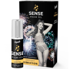 Coquette Sense Pulse Gel de fresa 6 ml junto a su caja