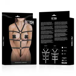 Fetish submissive bondage - arnés ajustable torso y brazos
