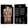 Fetish submissive bondage - arnés ajustable torso y brazos - 7