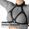 Fetish submissive bondage - arnés ajustable pecho - 6
