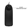 Baile dildo realista hinchable con vibración, detalle del mando con botón de vibración