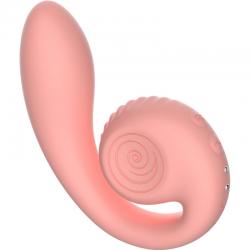 Snail vibe - gizi estimulador dual rosa