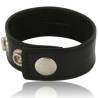 Leather body correa cuero ajustable  para pene negro - 1