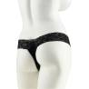 Vista trasera de la tanga Plus Size
