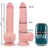 Rockarmy hawk rotador y vibrador 22 cm - 2