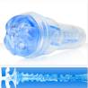 Fleshlight Turbo Thrust Blue Ice: estuche transparente y corte