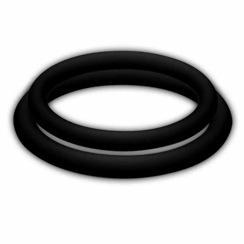 Potenz duo anillos para pene negro - m Potenz duo anillos para pene negro - m