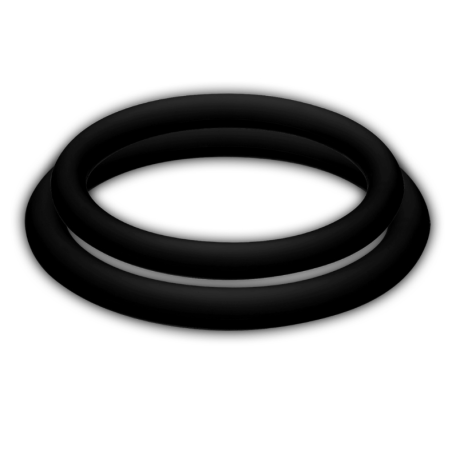 Potenz duo anillos pene talla m negro - 1