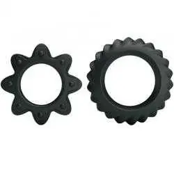 Kit 2 anillos silicona ring flowering