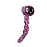 Anillo silicona 10 ritmos  lengua con vibracion rosa - 7