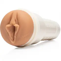 Fleshlight - autumn falls cream texture vagina + universal launch + lubricante aqua quality 50 ml