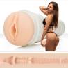 Fleshlight - vagina riley reid utopia + universal launch + lubricante aqua quality 50 ml - 2