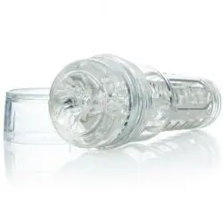 Fleshlight - go masturbador torque ice + universal launch + lubricante aqua quality 50 ml