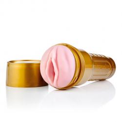 Fleshlight - pink lady stamina training unit + universal launch + lubricante aqua quality 50 ml
