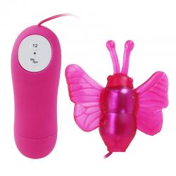 Baile - cute secret mariposa estimuladora vibrador 12v