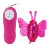 Cute secret mariposa estimuladora vibrador 12v - 2