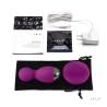 Contenido de LELO HULA Beads Deep Rose con mando y cable