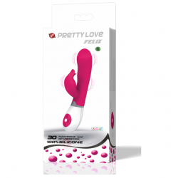 Pretty love - flirtation vibrador con estimulador felix