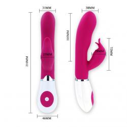 Pretty love - flirtation vibrador con estimulador felix