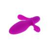 Pretty Love Fitch vibrador anal con relieves, tumbado con las aletas arriba