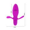 Pretty Love Fitch vibrador anal con relieves, medidas
