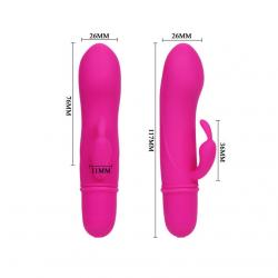Pretty love - flirtation vibrador con rabbit caesar