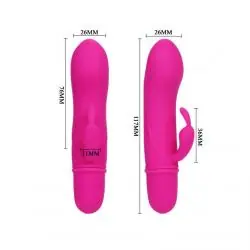 Pretty love - flirtation vibrador con rabbit caesar