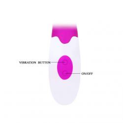 Pretty love - flirtation vibrador con estimulador clitoris alvis