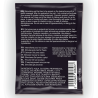Reverso del sobre Spartan con modo de uso e ingredientes