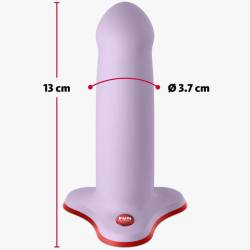 Medidas del Amor lila: 13 cm y 3,7 cm