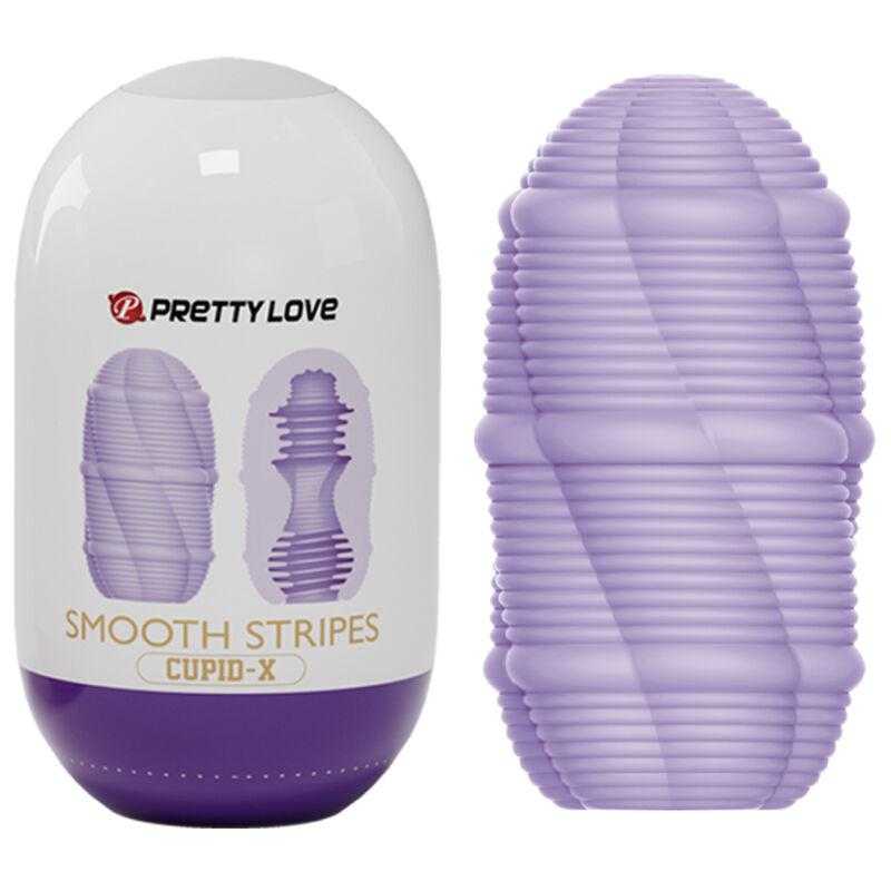 Pretty love - huevo masturbador smooth stripes cupid