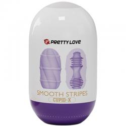 Pretty love - huevo masturbador smooth stripes cupid