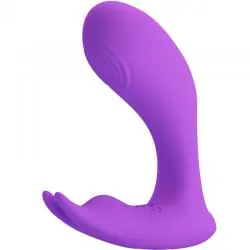 Pretty love - idabelle vibration & pulsation control remoto violeta