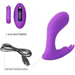Pretty love - idabelle vibration & pulsation control remoto violeta Pretty love - idabelle vibration & pulsation control remoto violeta