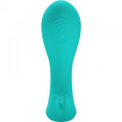 Pretty love - idabelle vibration & pulsation control remoto azul