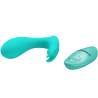 Pretty love - idabelle vibration & pulsation control remoto azul - 3