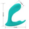 Pretty love - idabelle vibration & pulsation control remoto azul - 4