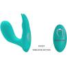 Pretty love - idabelle vibration & pulsation control remoto azul - 6