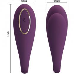 Pretty love - august vibrador doble placer global remote