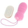 Ohmama huevo control remoto 7 modos rotacion - rosa - 3