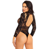 Leg avenue - body cuello alto encaje - 2