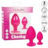 Caja del set Cheeky rosa