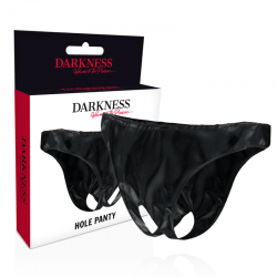 Darkness - panties con abertura unisex talla unica