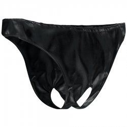 Darkness - panties con abertura unisex talla unica