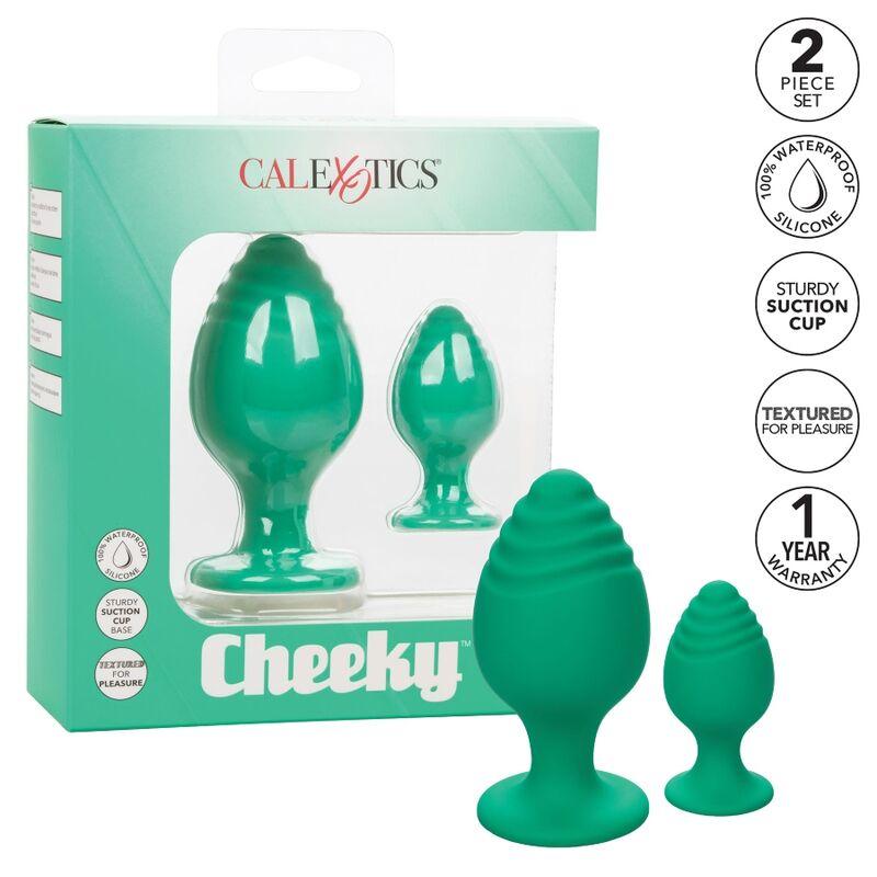 Calex cheeky plugs anales verde Calex cheeky plugs anales verde